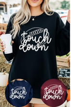 Load image into Gallery viewer, Touch Down Graphic Sweatshirt (multiple color options)