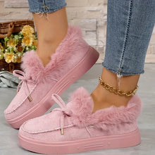 Load image into Gallery viewer, Cozy Bliss Furry Slip-Ons (multiple color options)