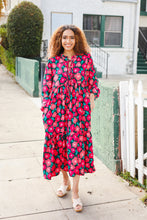 Load image into Gallery viewer, Look Adorable Ribbon Bow Tie Babydoll Tiered Maxi Dress