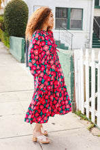 Load image into Gallery viewer, Look Adorable Ribbon Bow Tie Babydoll Tiered Maxi Dress