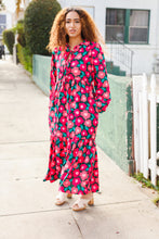 Load image into Gallery viewer, Look Adorable Ribbon Bow Tie Babydoll Tiered Maxi Dress