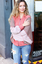 Load image into Gallery viewer, Boldy You Camel Dolman Sleeve Colorblock Knit Bomber Jacket