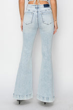 Load image into Gallery viewer, Risen High Rise Front Patch Pocket Flare Jeans