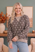 Load image into Gallery viewer, Connect the Dots Oversized Pullover Sweater Top