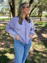 Load image into Gallery viewer, Best Selling Elliott Exposed Seam Sweatshirt (multiple color options)