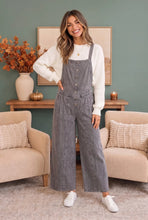 Load image into Gallery viewer, Just Darling Wide Leg Denim Overall