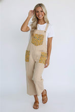 Load image into Gallery viewer, Sunflower Patch Pocket Overalls