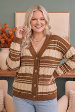 Load image into Gallery viewer, Stripe a Pose Knit Cardigan