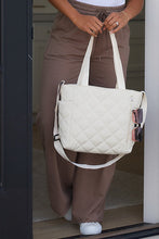 Load image into Gallery viewer, There She Goes Bag in Cream