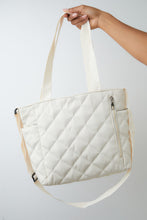 Load image into Gallery viewer, There She Goes Bag in Cream