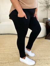 Load image into Gallery viewer, Wide Waistband Sports Leggings (multiple color options)
