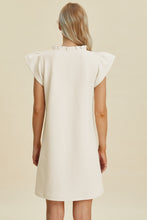 Load image into Gallery viewer, Muse & Melody Ruffled V-Neck Cap Sleeve Dress (multiple color options)