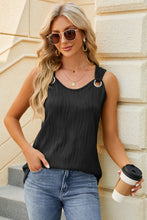 Load image into Gallery viewer, Round Neck Wide Strap Tank (multiple color options)
