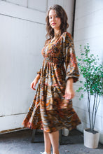 Load image into Gallery viewer, Golden Hour Glamorous Smocked Maxi Dress