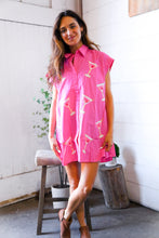 Load image into Gallery viewer, In A Pink Martini Mood Sequin T Shirt Dress