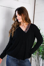 Load image into Gallery viewer, Twilight Charms Beaded V Neck Sweater