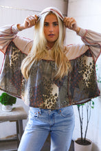 Load image into Gallery viewer, Take Your Sweet Time Animal Patchwork Hoodie