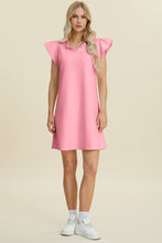 Load image into Gallery viewer, Muse & Melody Ruffled V-Neck Cap Sleeve Dress (multiple color options)