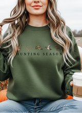 Load image into Gallery viewer, Hunting Season Graphic Tee & Sweatshirt (multiple color options)