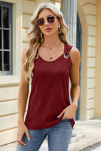 Load image into Gallery viewer, Round Neck Wide Strap Tank (multiple color options)
