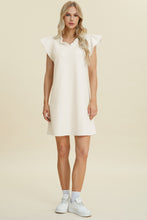 Load image into Gallery viewer, Muse & Melody Ruffled V-Neck Cap Sleeve Dress (multiple color options)