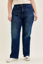 Load image into Gallery viewer, JUDY BLUE Linda High Waist Classic Straight Jean in Dark Midnight Blue
