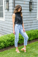Load image into Gallery viewer, RISEN A-Game Mom Fit Jeans