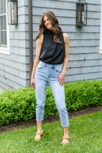 Load image into Gallery viewer, RISEN A-Game Mom Fit Jeans