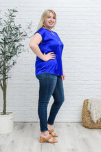 Load image into Gallery viewer, Isn't it Ironic Shirt in Blue