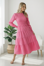 Load image into Gallery viewer, On a Sugar Rush Smocked Midi Dress