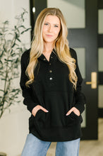 Load image into Gallery viewer, A Million Different Reasons Hooded Pullover in Black