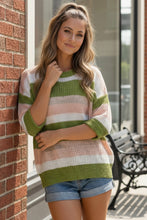 Load image into Gallery viewer, Spring Grove Stripe Knit Tee