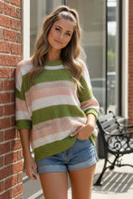 Load image into Gallery viewer, Spring Grove Stripe Knit Tee