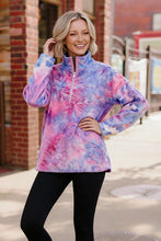 Load image into Gallery viewer, Pastel Skies Fleece Pullover