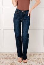 Load image into Gallery viewer, JUDY BLUE Alaina High Rise Classic Straight Jeans