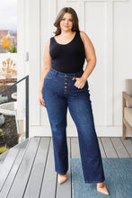 Load image into Gallery viewer, JUDY BLUE Arlo High Rise Button-Fly Straight Jeans