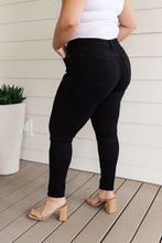 Load image into Gallery viewer, JUDY BLUE Audrey High Rise Control Top Classic Skinny Jeans in Black