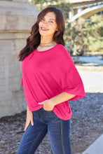 Load image into Gallery viewer, Carefree Classic Round Neck Drop Shoulder T-Shirt (multiple color options)