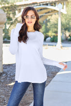 Load image into Gallery viewer, Hand In Hand Basic Round Neck Long Sleeve T-Shirt (multiple color options)