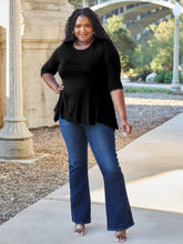 Load image into Gallery viewer, A Bit More Than Basic Round Neck Pocketed T-Shirt (multiple color options)