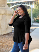 Load image into Gallery viewer, A Bit More Than Basic Round Neck Pocketed T-Shirt (multiple color options)