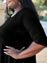 Load image into Gallery viewer, A Bit More Than Basic Round Neck Pocketed T-Shirt (multiple color options)