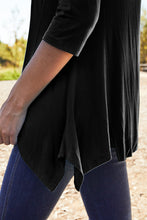 Load image into Gallery viewer, A Bit More Than Basic Round Neck Pocketed T-Shirt (multiple color options)