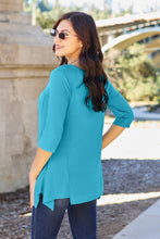 Load image into Gallery viewer, A Bit More Than Basic Round Neck Pocketed T-Shirt (multiple color options)