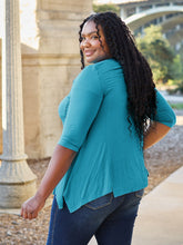 Load image into Gallery viewer, A Bit More Than Basic Round Neck Pocketed T-Shirt (multiple color options)