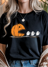 Load image into Gallery viewer, Pumpkin Ghosts Graphic Tee (multiple color options)
