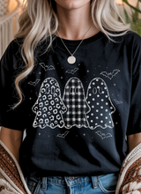 Load image into Gallery viewer, Ghosts & Bats Graphic Tee & Sweatshirt (multiple color options)