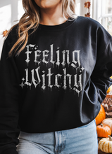 Load image into Gallery viewer, Feeling Witchy Graphic Sweatshirt (multiple color options)