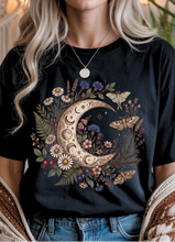 Load image into Gallery viewer, Mystical Moon Graphic Tee & Sweatshirt (multiple color options)