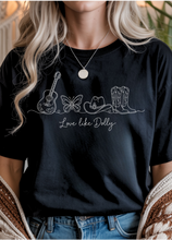 Load image into Gallery viewer, Love Like Dolly Graphic Tee (multiple color options)